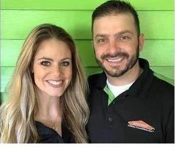 Matthew and Lindy Marchese, team member at SERVPRO of Manhattan, Junction City